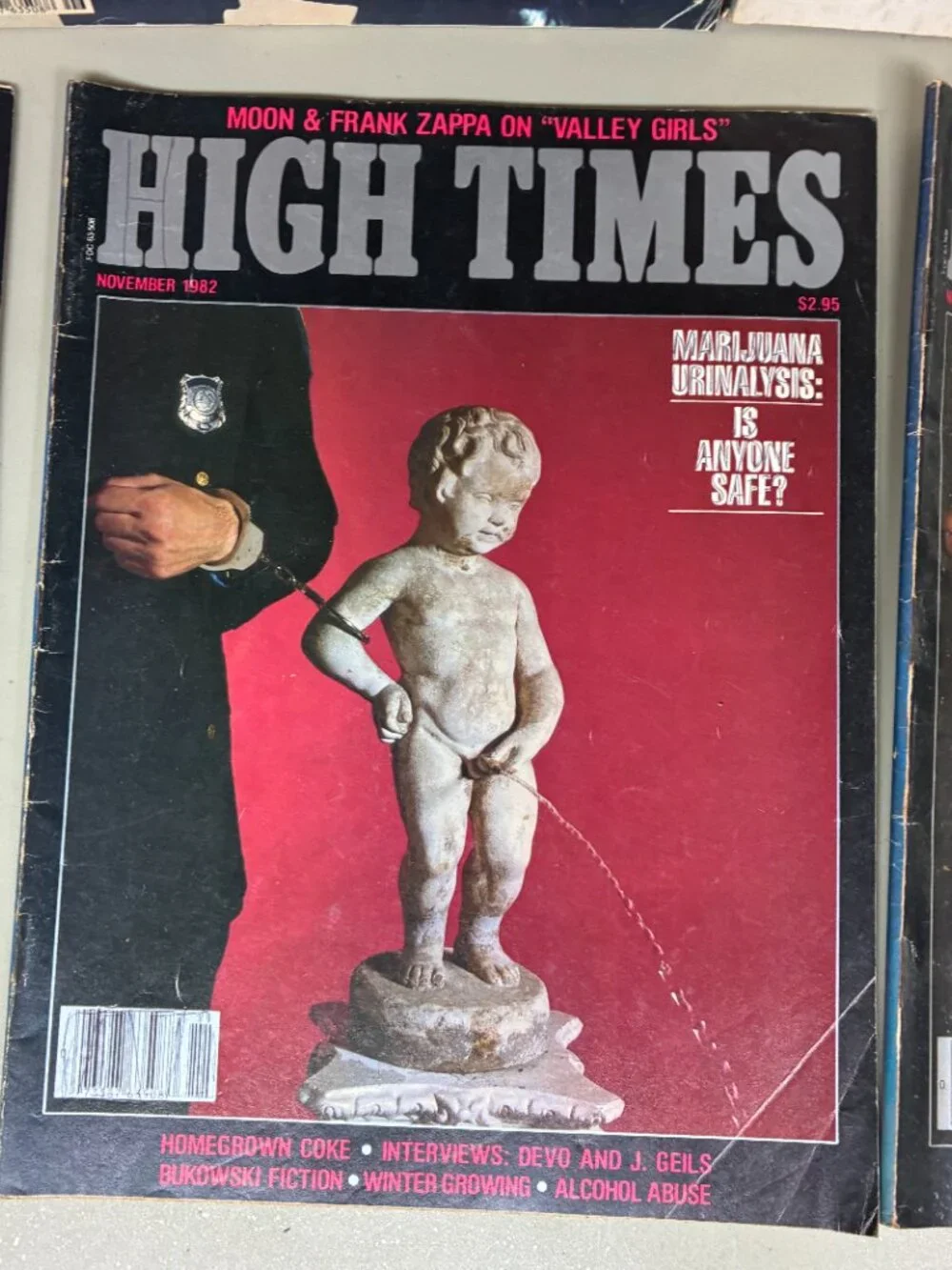 Vintage High Times Magazine Lot of 6 1982 1992 Conan Schwarzenegger Cypress Hill